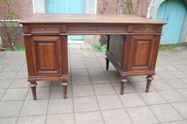 Napoléon III bureau in noten, 19e eeuw — Te restaureren