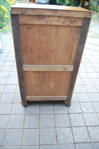 Louis-Philippe solid walnut semainier, 19th century — Excellent condition