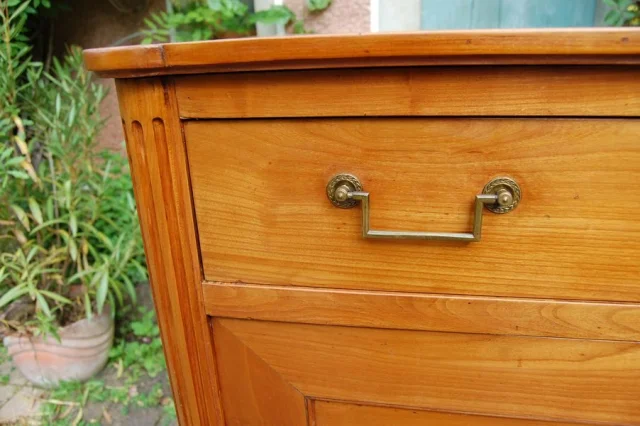 Louis XVI Period Cherry Wood Secretaire, 18th Century — Excellent condition