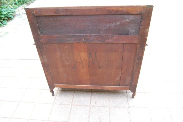 Louis-XV-Zylinderbureau aus Eiche, spätes 18. Jahrhundert — Ausgezeichneter Zustand