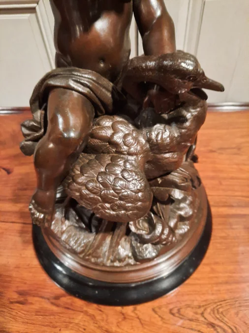 SPELTER SCULPTURE