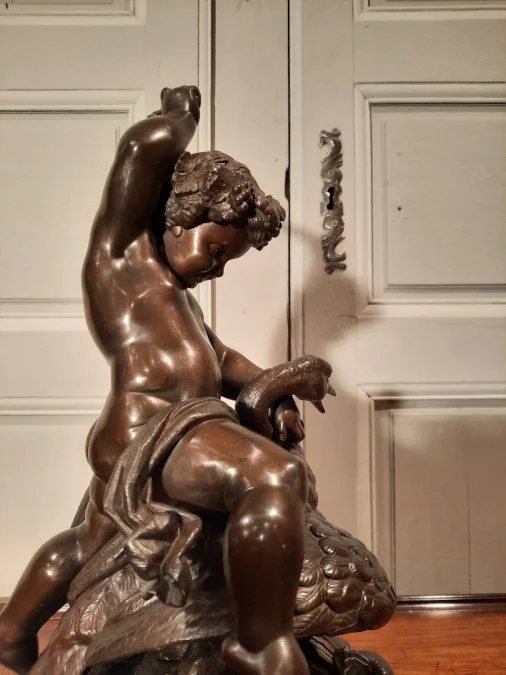 SPELTER SCULPTURE