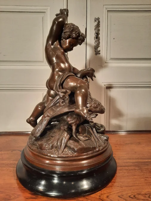 SPELTER SCULPTURE