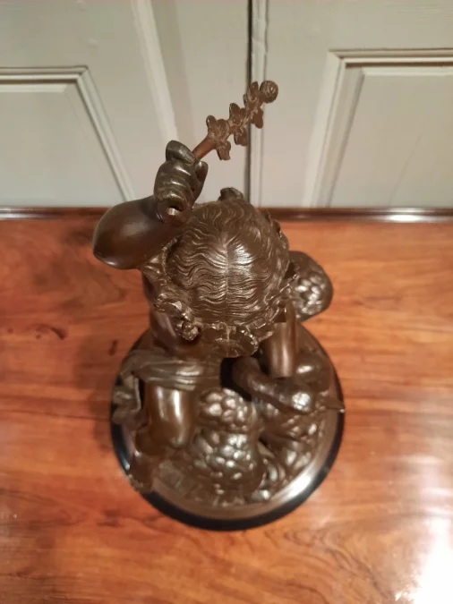 SPELTER SCULPTURE