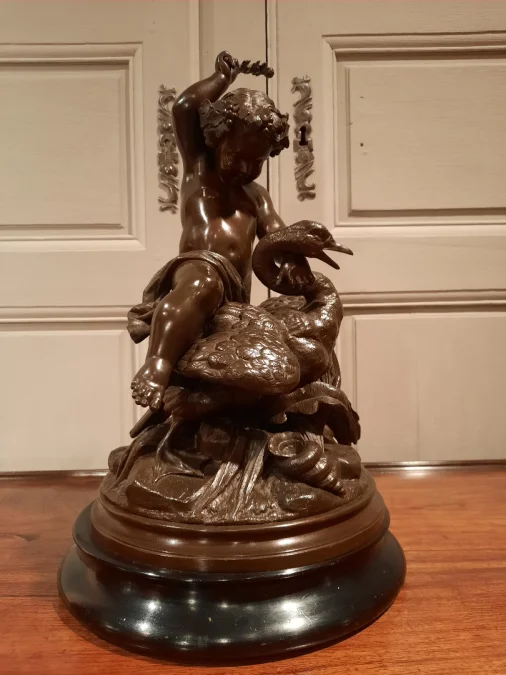 SPELTER SCULPTURE