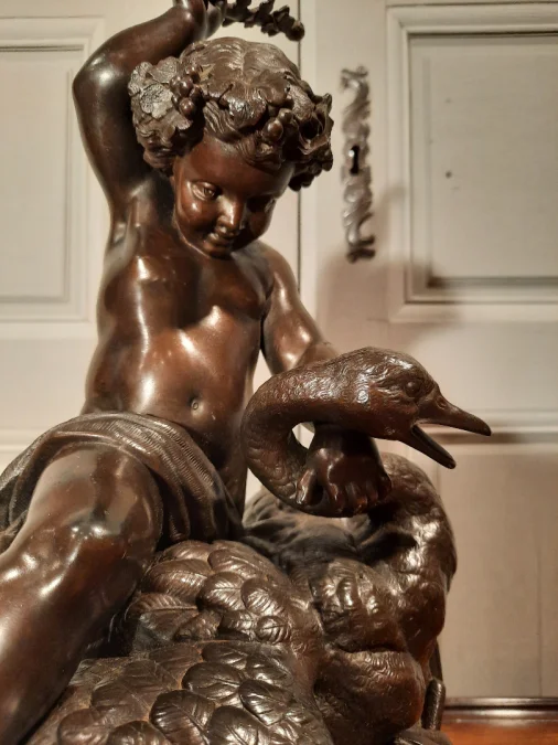 SPELTER SCULPTURE