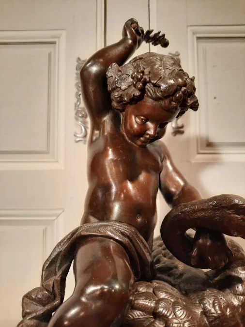 SPELTER SCULPTURE