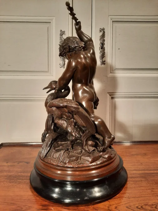 SPELTER SCULPTURE