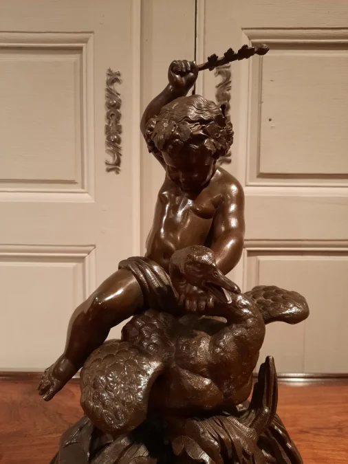 SPELTER SCULPTURE