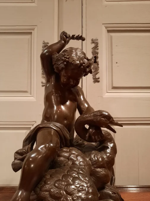 SPELTER SCULPTURE
