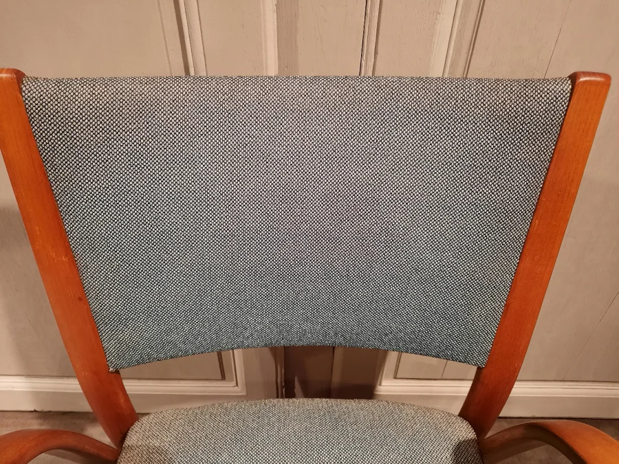 Fauteuils et chaises vintage Bow Wood en frêne, par Wilhem Von Bode Circa 1950.
