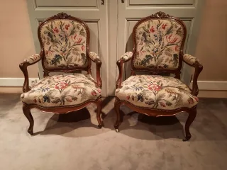 COPPIA DI POLTRONE DEL PERIODO DI NAPOLEONE III