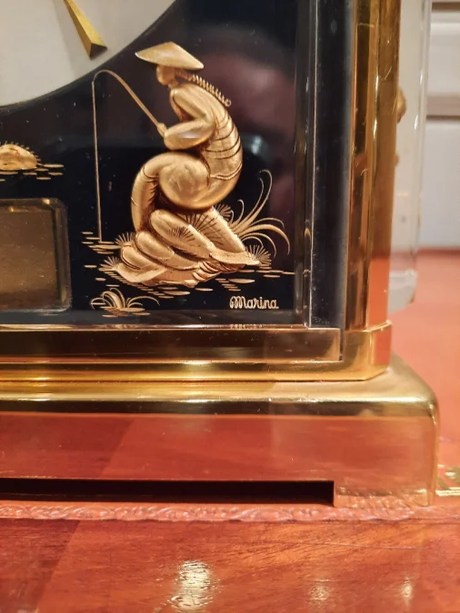 Pendule Atmos, modèle Marina de Jaeger-LeCoultre.