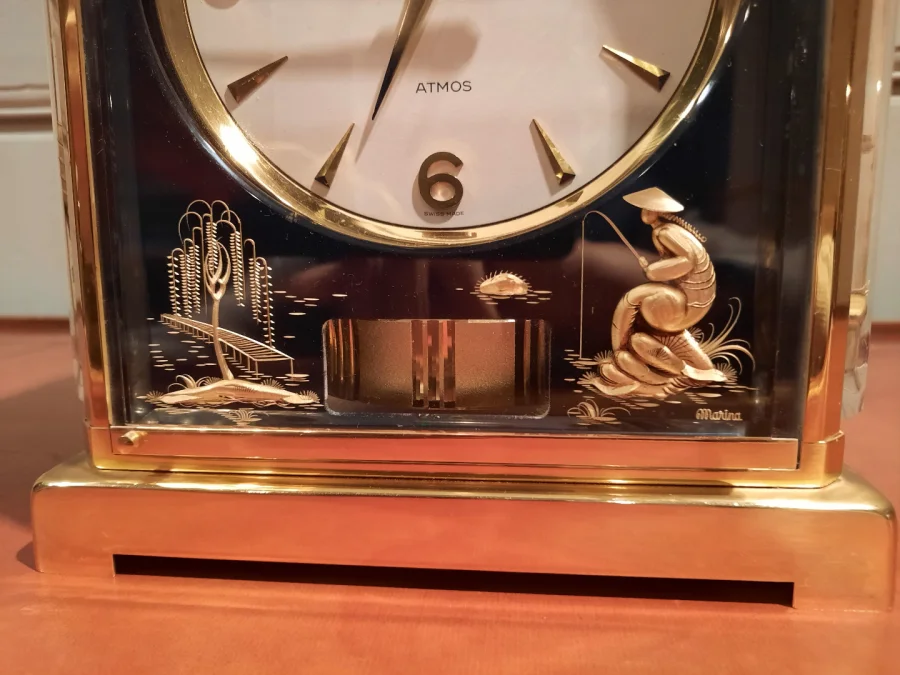 Pendule Atmos, modèle Marina de Jaeger-LeCoultre.