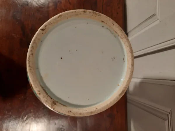 Vase en porcelaine, Chine d’époque XIXème siècle.