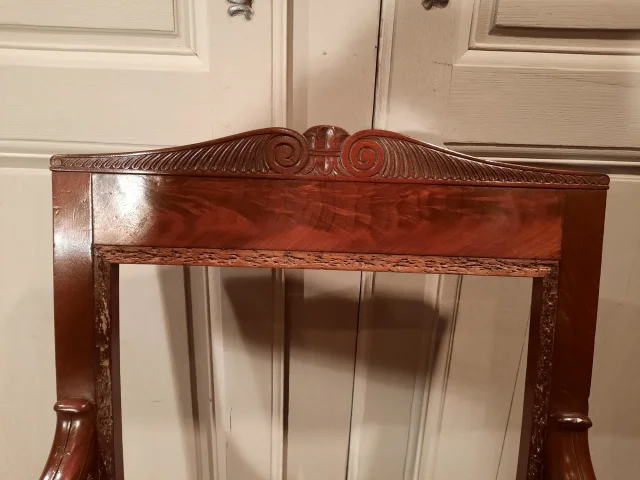 SILLÓN DEL PERIODO DEL IMPERIO FRANCÉS