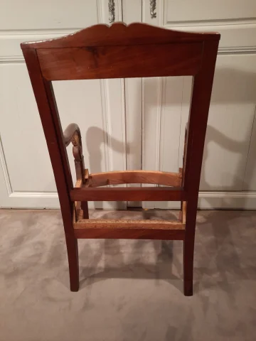 SILLÓN DEL PERIODO DEL IMPERIO FRANCÉS