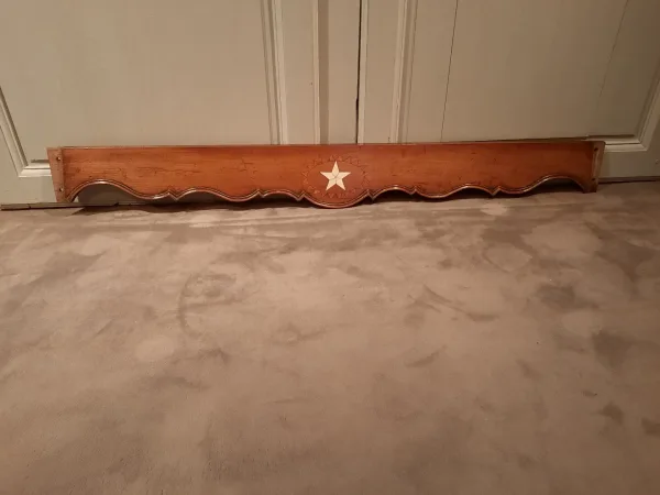 Paire de portes Louis XV en merisier d’époque début du XIXème siècle.