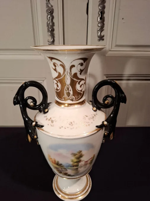 ナポレオン3世時代の花瓶2個