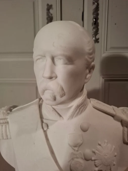 SEVRES BISCUITWARE BUST