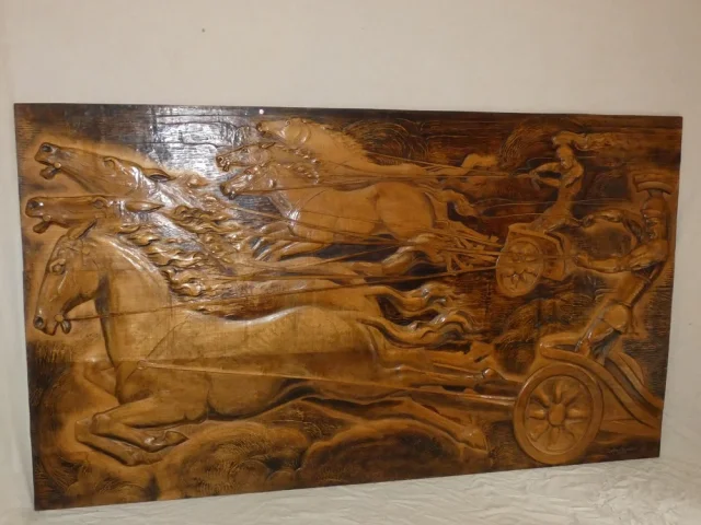 ART DECO PERIOD BAS RELIEF