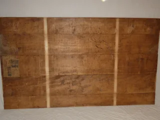 Grand bas-relief Art Déco en bois sculpté signé : E. Bolle-Reddat 1943