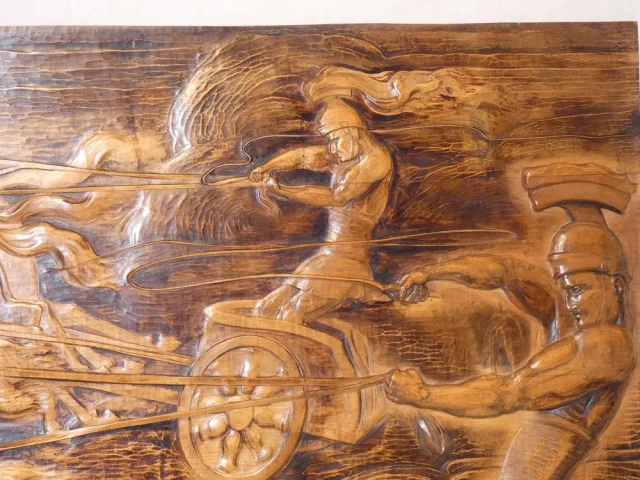 ART DECO PERIOD BAS RELIEF
