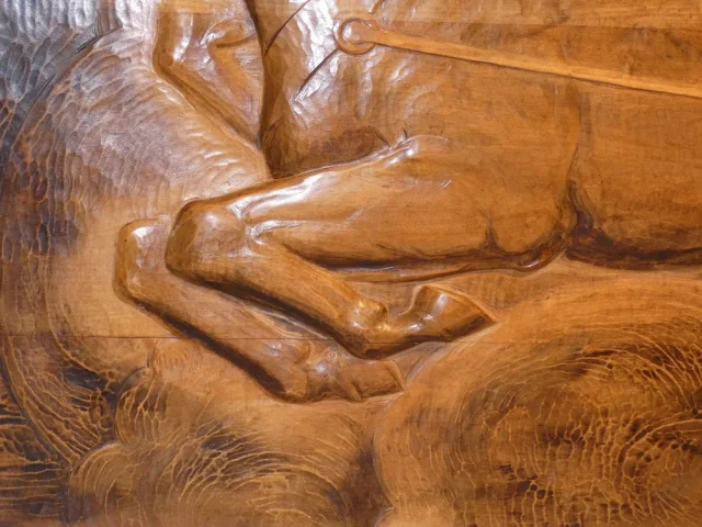 ART DECO PERIOD BAS RELIEF
