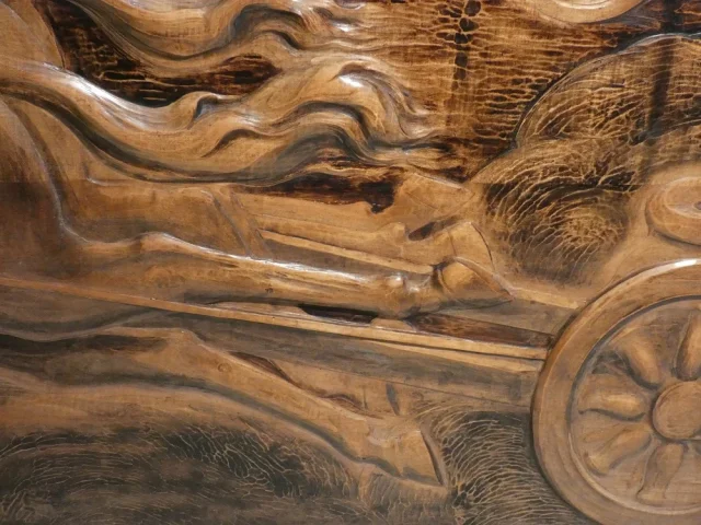 ART DECO PERIOD BAS RELIEF