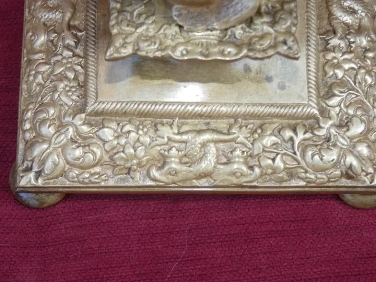 PAREJA DE VELAS DE ESTILO LOUIS XIV
