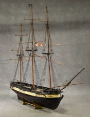 Modellschiff aus dem 19. Jahrhundert