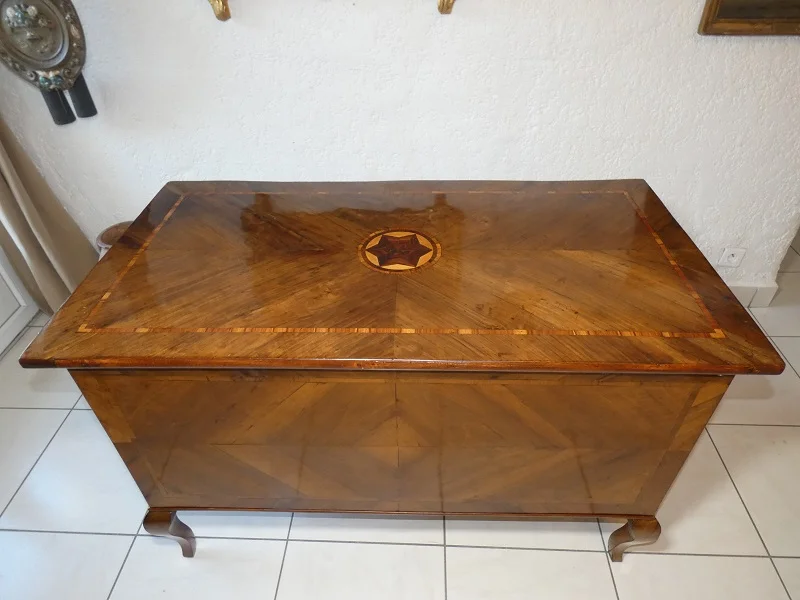 Bureau de changeur à caissons d' époque Régence vers 1720 , 18e siècle Touraine