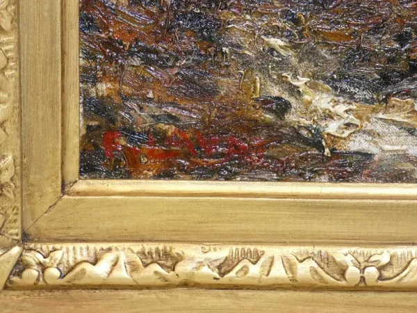 ÓLEO SOBRE LIENZO de FERNAND LAVAL