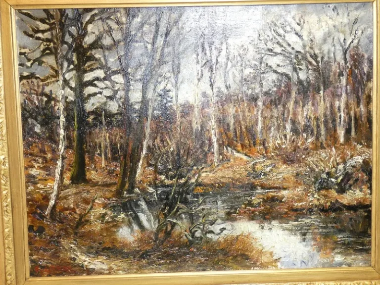 ÓLEO SOBRE LIENZO de FERNAND LAVAL