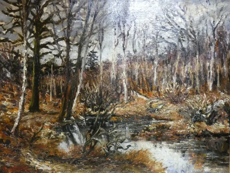 ÓLEO SOBRE LIENZO de FERNAND LAVAL