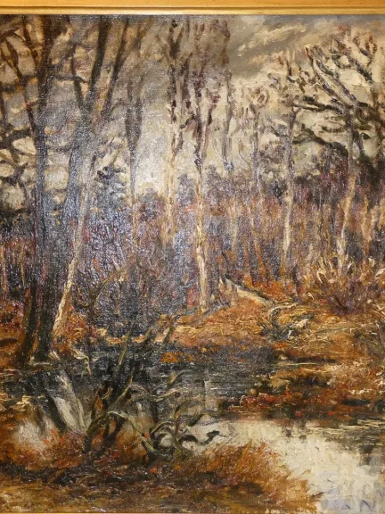 ÓLEO SOBRE LIENZO de FERNAND LAVAL