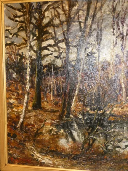 ÓLEO SOBRE LIENZO de FERNAND LAVAL