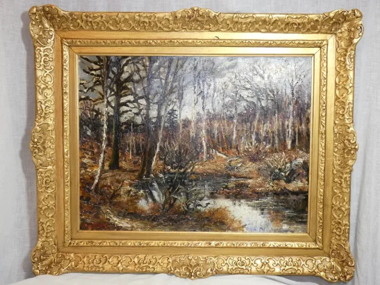 ÓLEO SOBRE LIENZO de FERNAND LAVAL