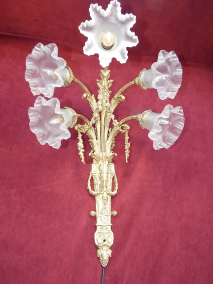 LUZ DE PARED DE PERIODO NAPOLEON III