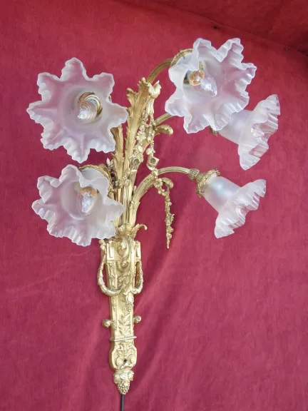 LUZ DE PARED DE PERIODO NAPOLEON III