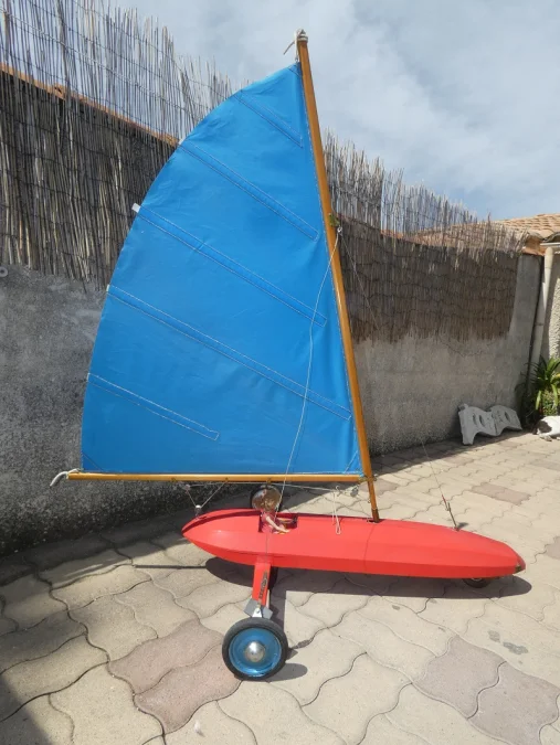 Char à voile Années 50 - modèle réduit Radio Télé-Commandé