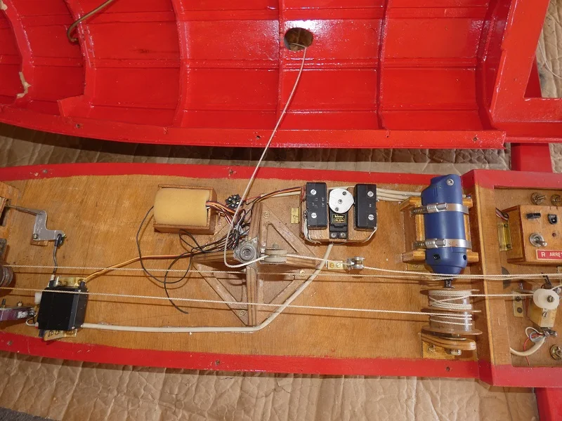 Char à voile Années 50 - modèle réduit Radio Télé-Commandé