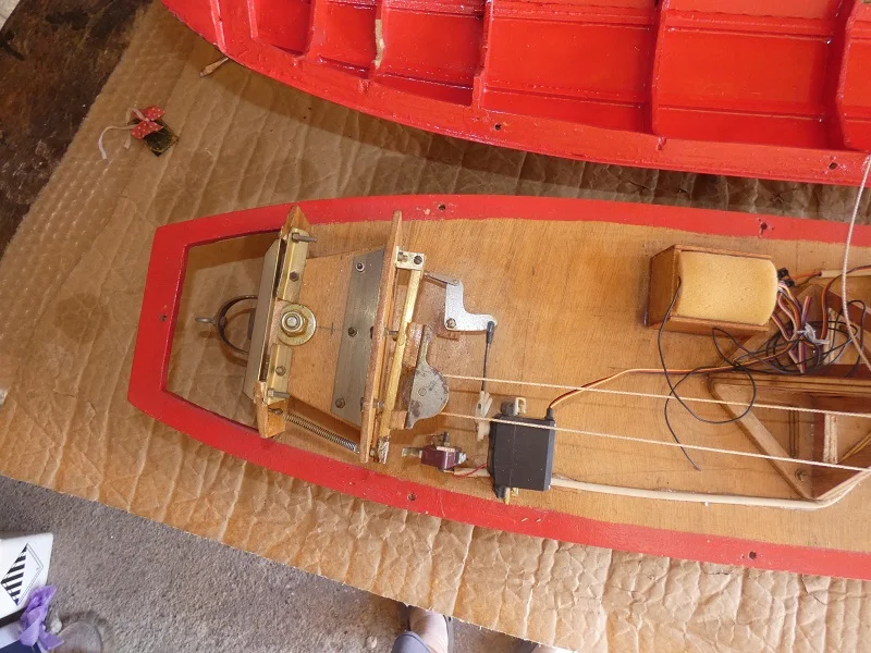 Char à voile Années 50 - modèle réduit Radio Télé-Commandé