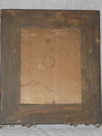 Huile sur toile portrait d' homme école Italienne début 17ème
