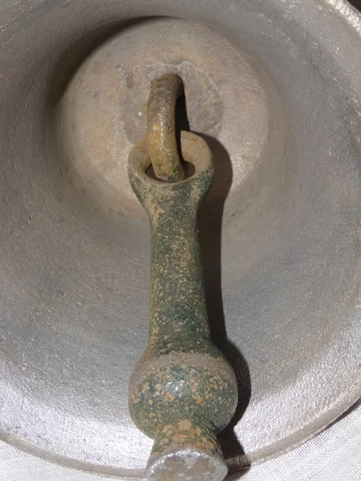 Ancienne cloche en bronze de propriété 19ème