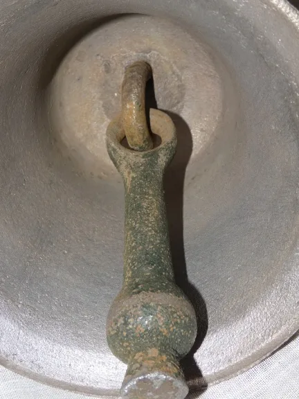 Ancienne cloche en bronze de propriété 19ème