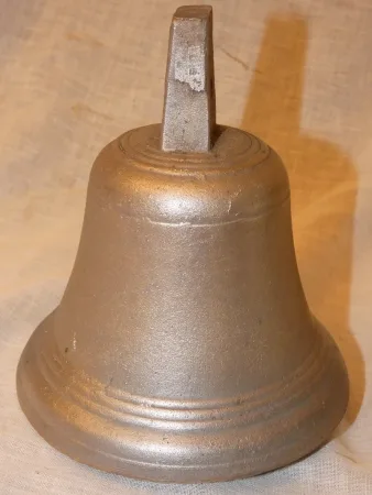 Ancienne cloche en bronze de propriété 19ème