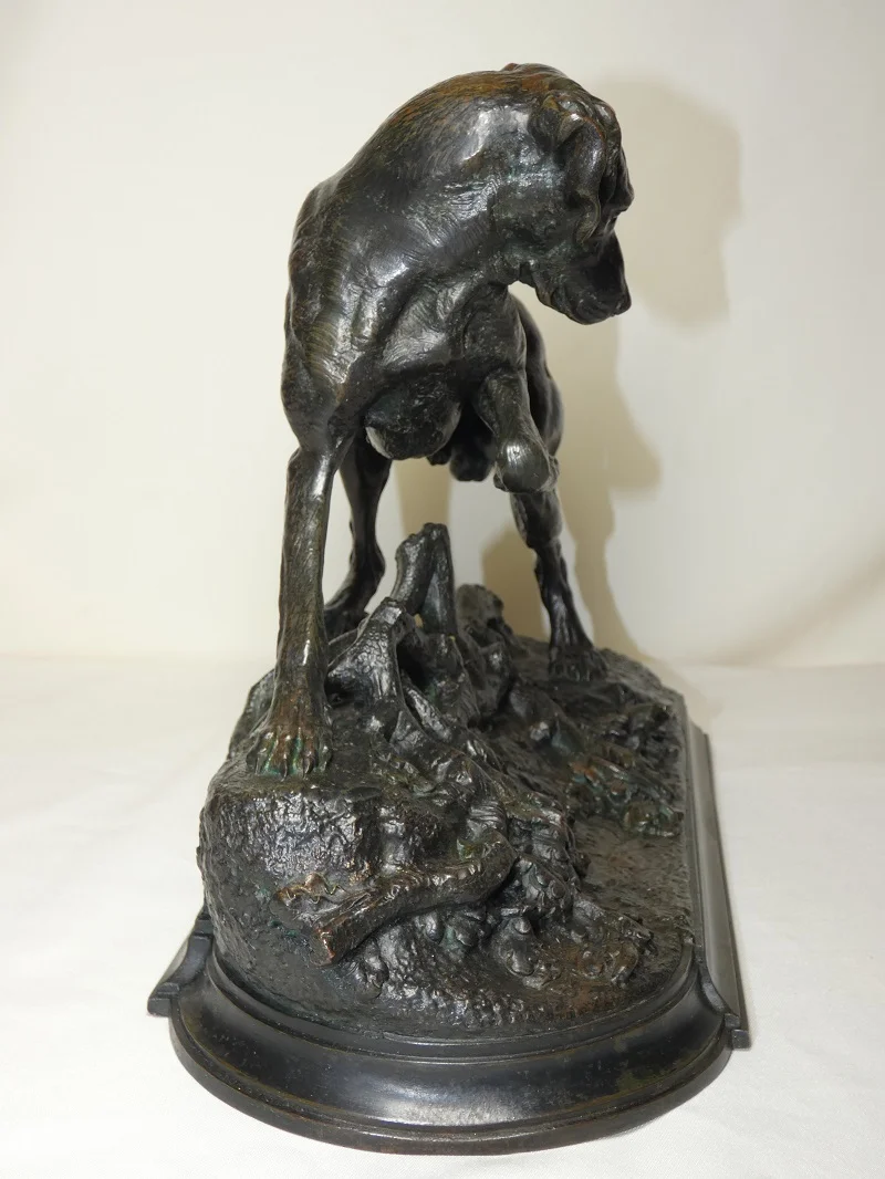 BRONZEHUND von Jules MOIGNIEZ