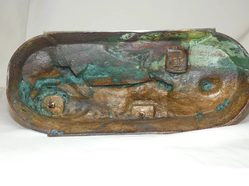 Bronze animalier "Braque à l'arrêt sur un lézard" j. Moigniez fonte ancie. 19ème