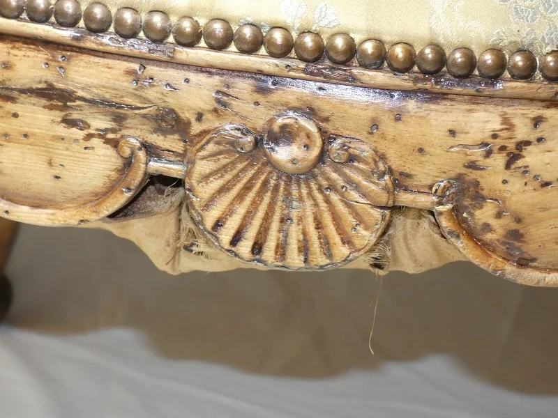 COPPIA DI POLTRONE PERIODO REGENCY
